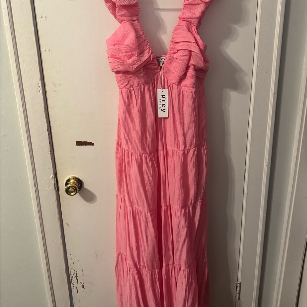 Grey Bandit Pink Maxi Dress